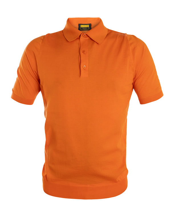 SVEVO POLO T-SHIRT ORANGE COLOUR