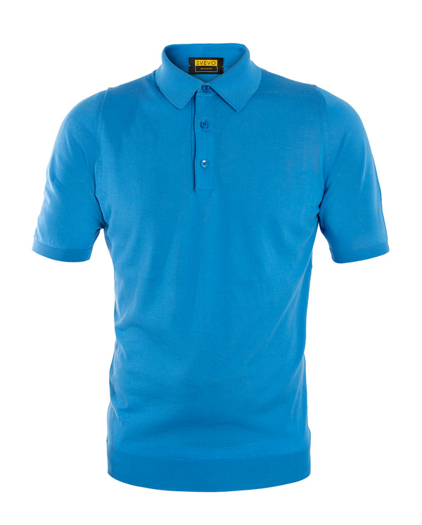 SVEVO POLO T-SHIRT BLUE COLOUR