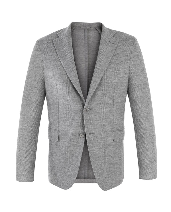 DORIANI CASHMERE JACKET IN GREY COLOR