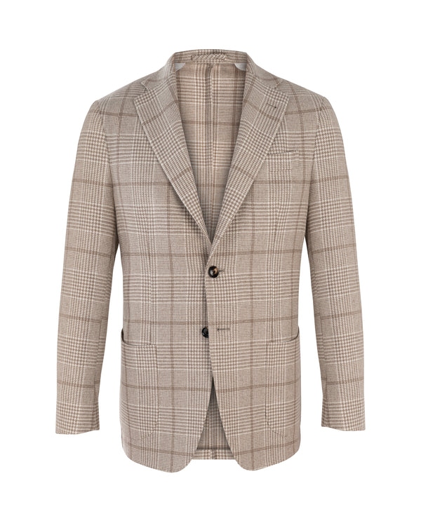 MANDELLI CASHMERE JACKET IN BEIGE