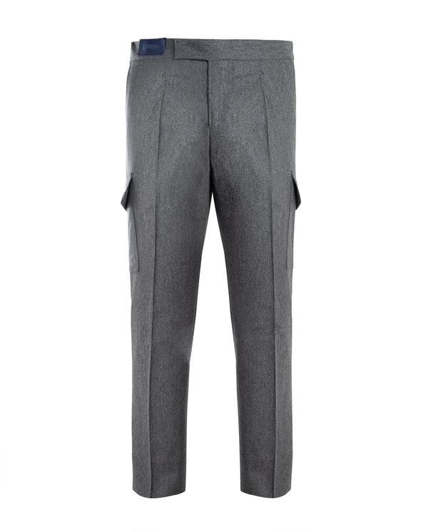 LATORRE WOOL TROUSER IN DARK GREY COLOUR