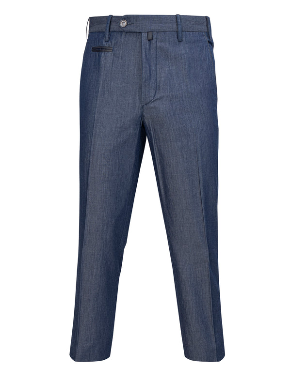 STEFANO RICCI TROUSER IN BLUE