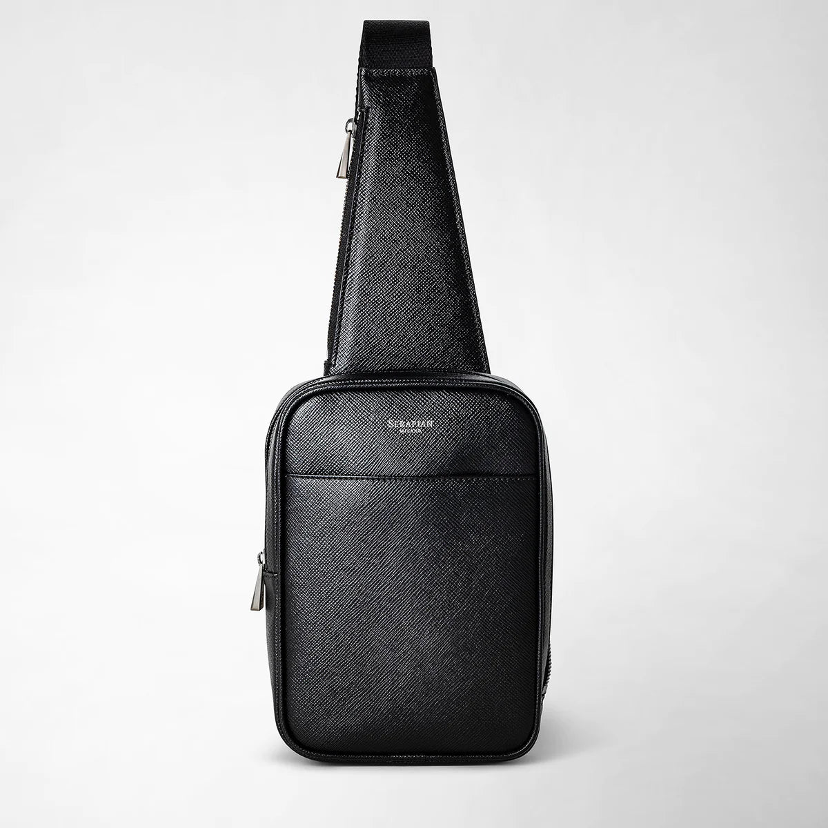 SERAPIAN SLING BACKPACK IN EVOLUZIONE LEATHER